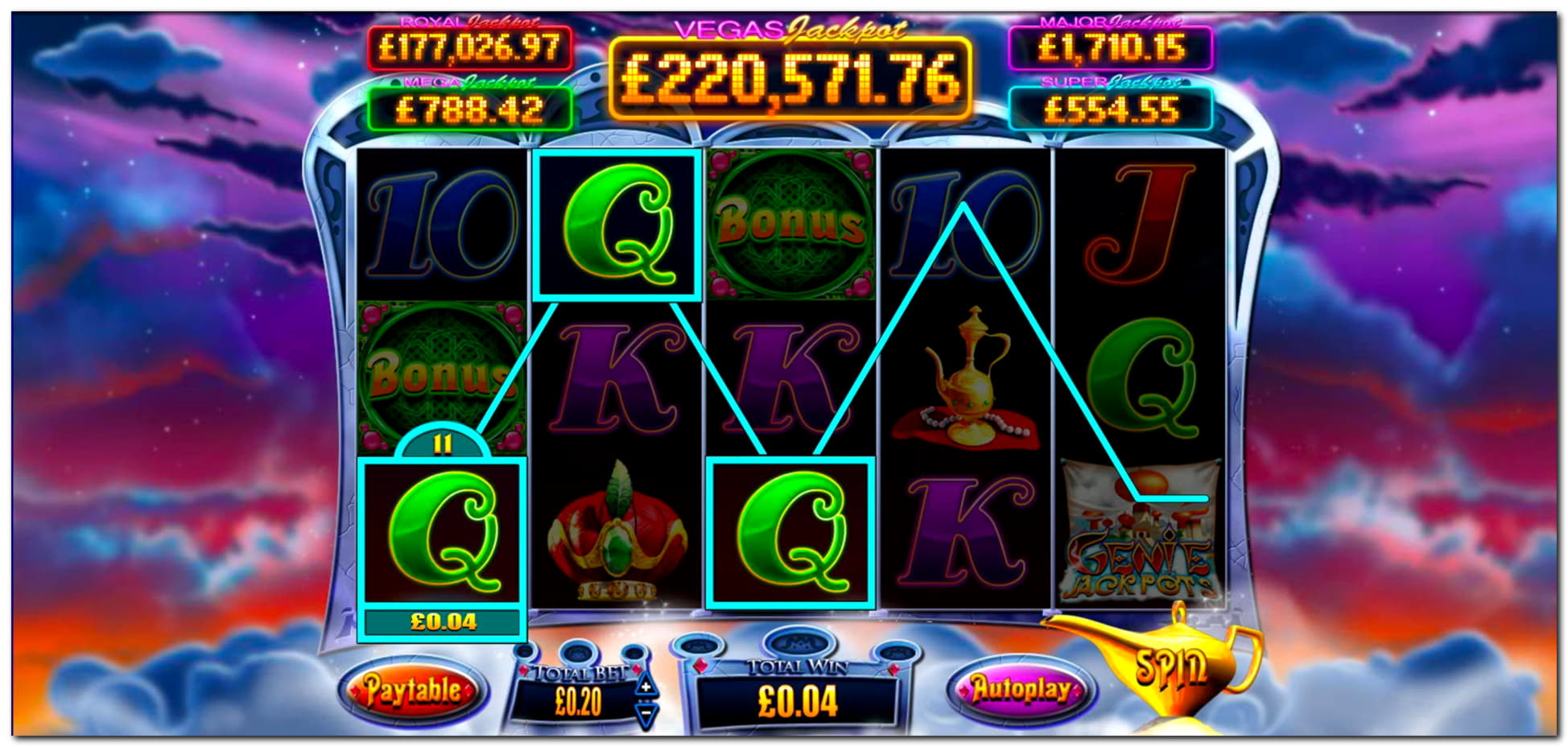 Eur 870 Tournament at Casino Share