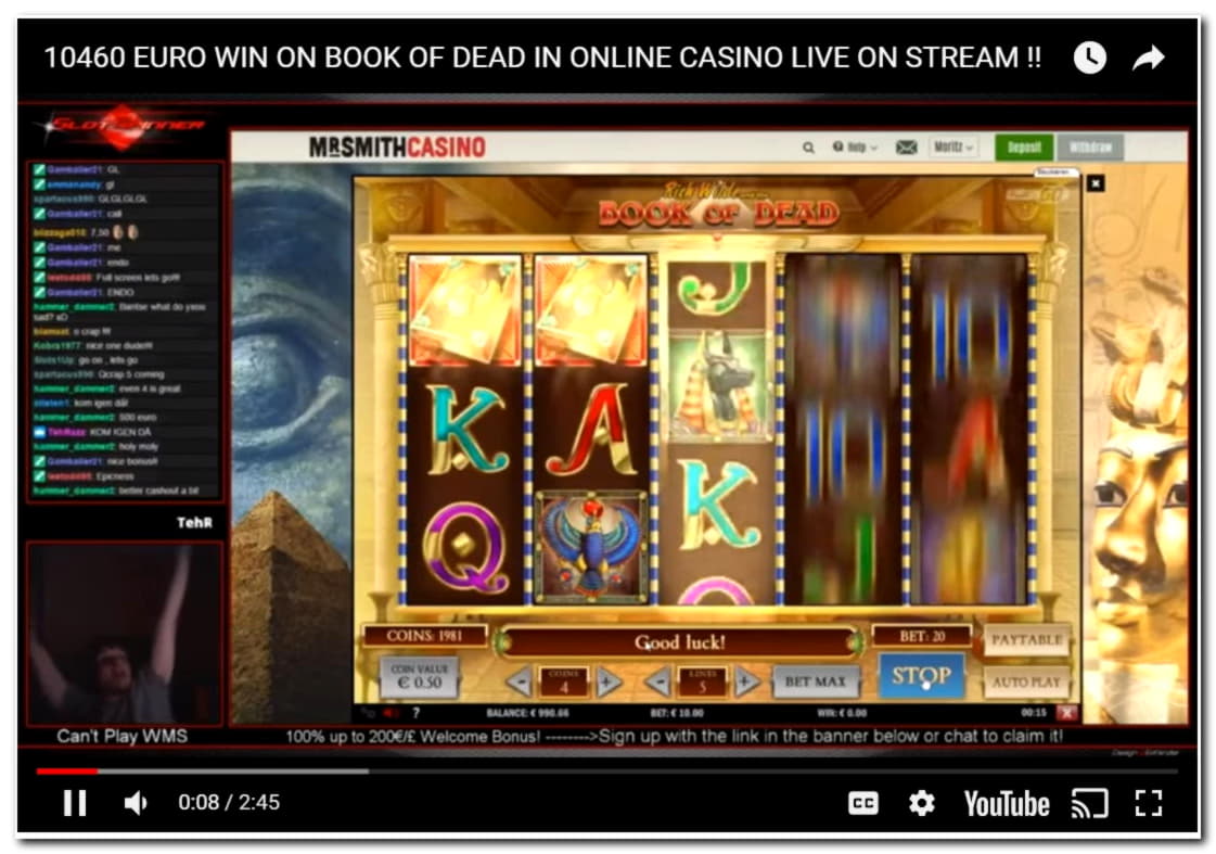 $340 Online Casino Tournament at No Bonus Casino