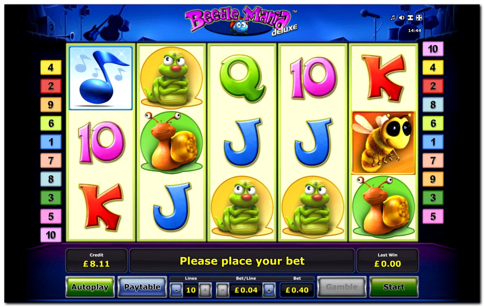 EURO 895 Daily freeroll slot tournament at Mansion Casino