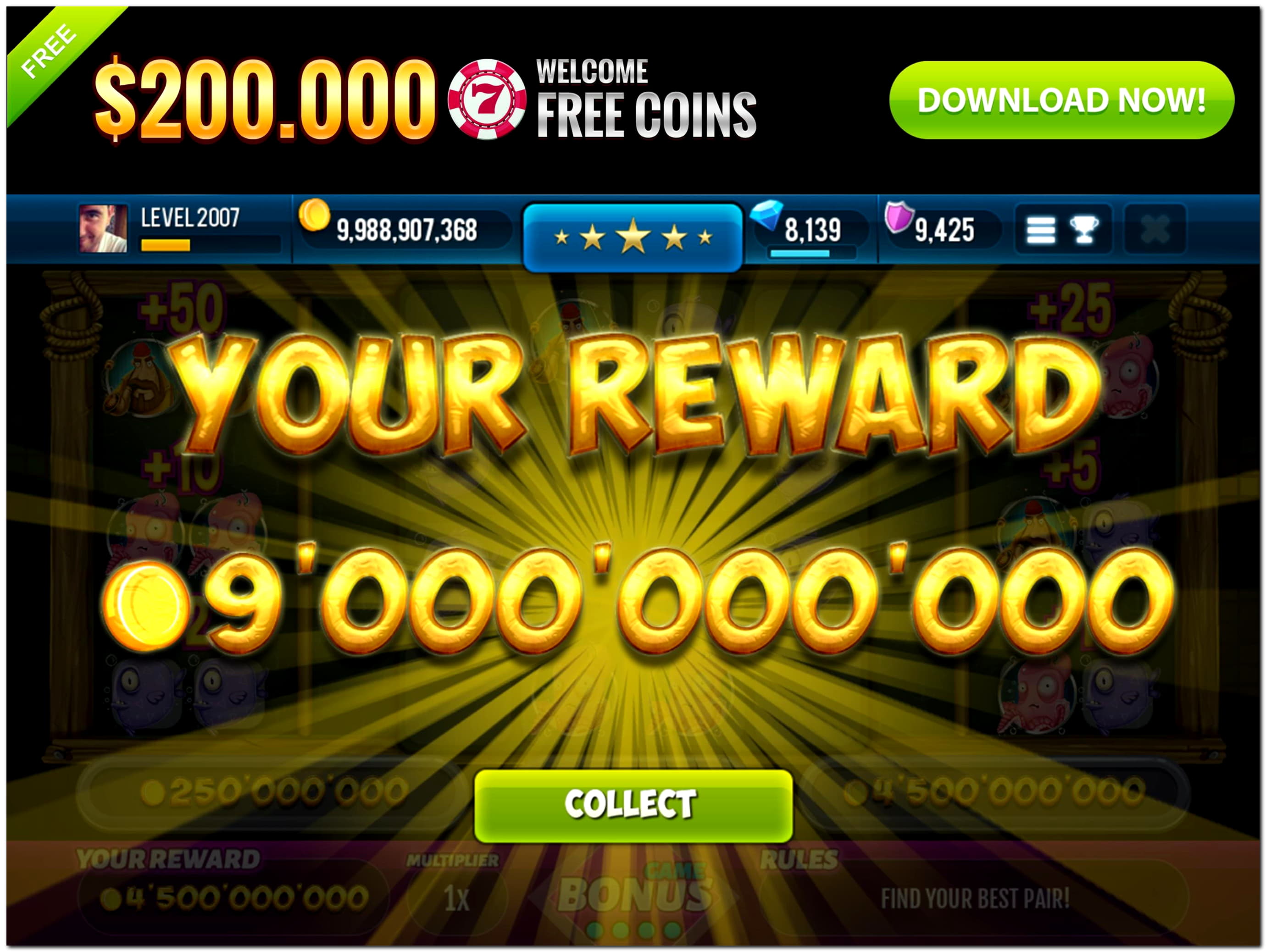 95% Match bonus casino at Superior Casino