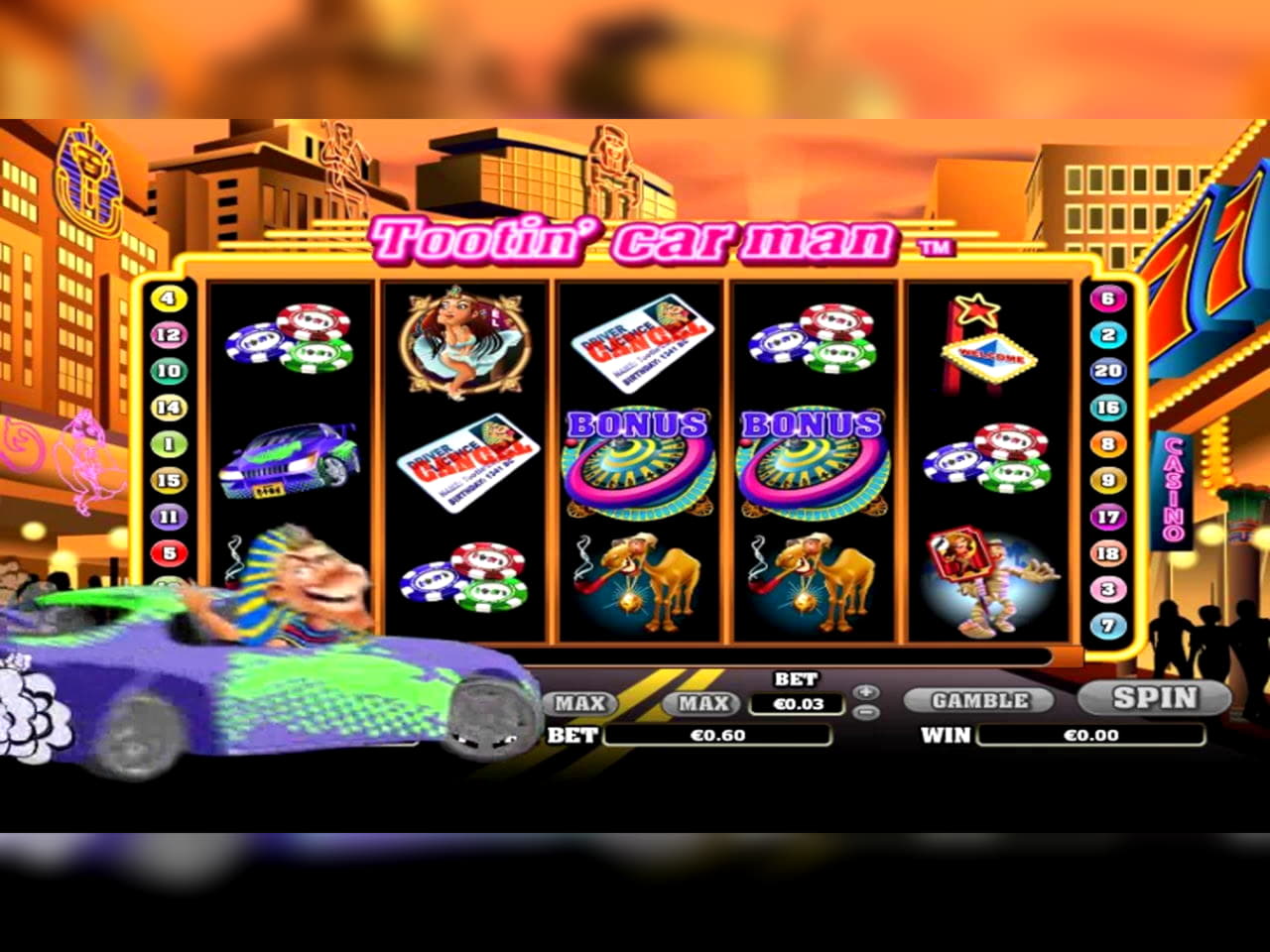 310% Match at a casino at Mega Casino
