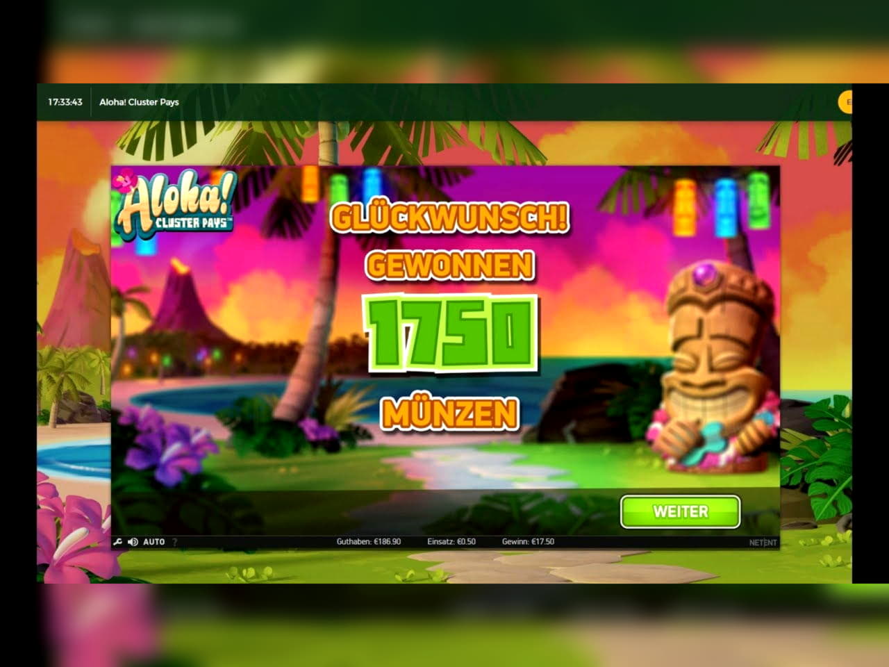 240 Free Spins no deposit at Villento Casino