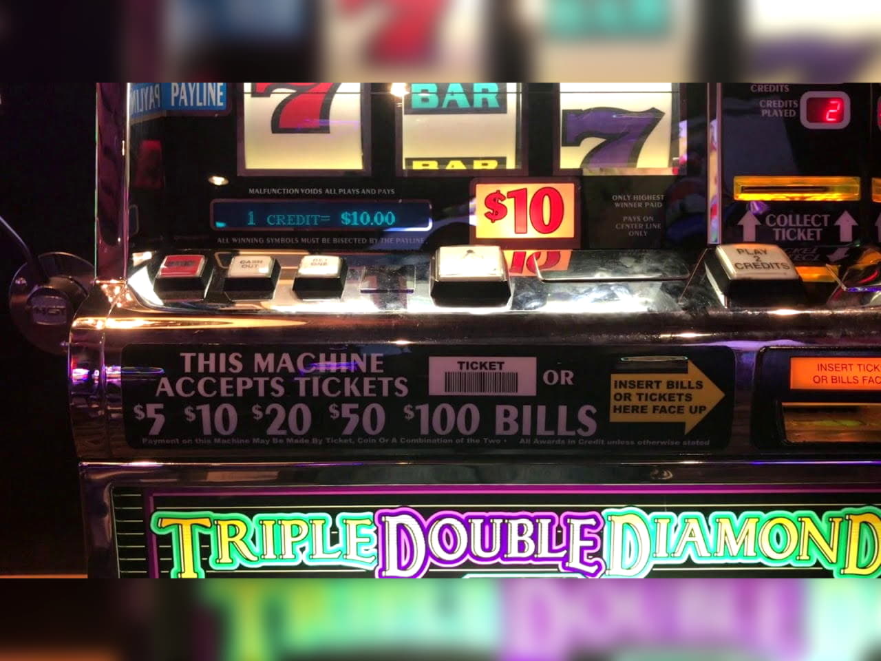 570% Casino match bonus at Royal Panda Casino