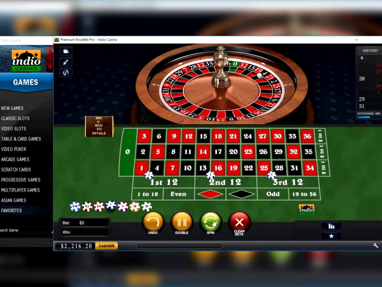 770% Deposit match bonus at Dafa Bet Casino