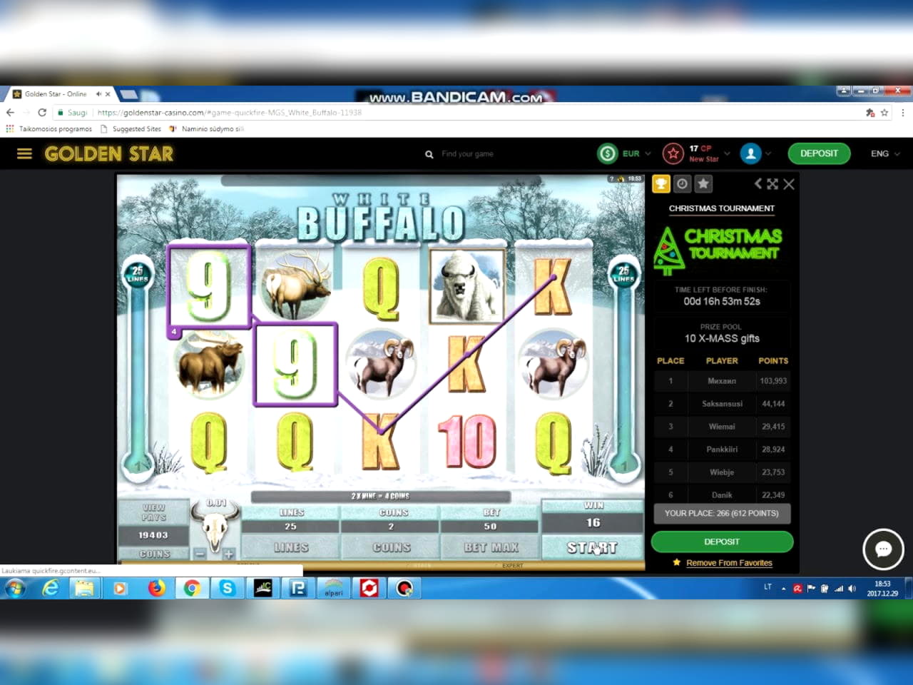 €430 Mobile freeroll slot tournament at Finland Casino 