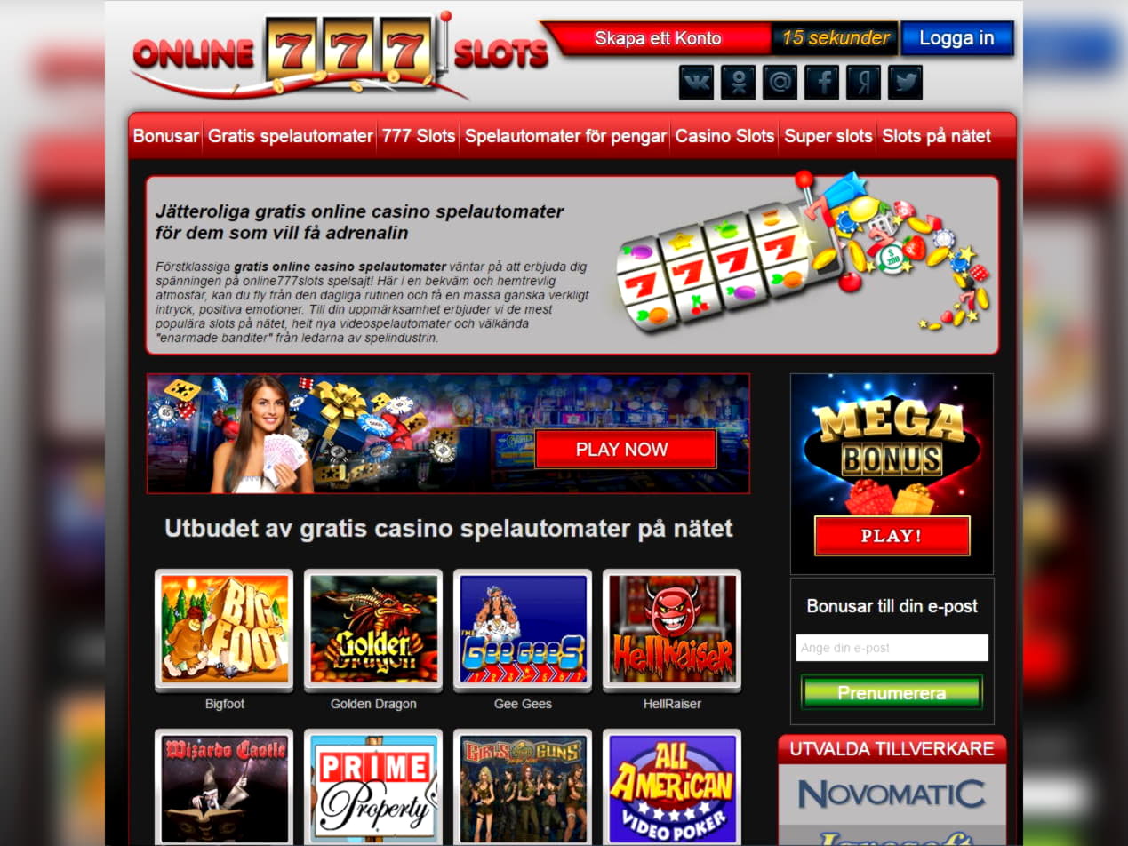 25 Free spins at Casino Las Vegas