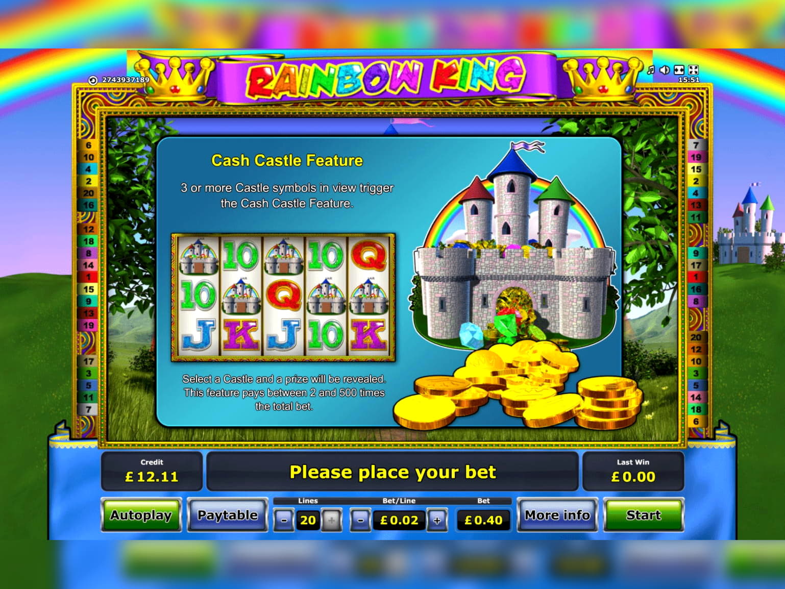 EURO 430 Casino Tournament at bWin Casino