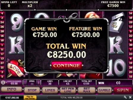 95 free spins casino at Win A Day Casino