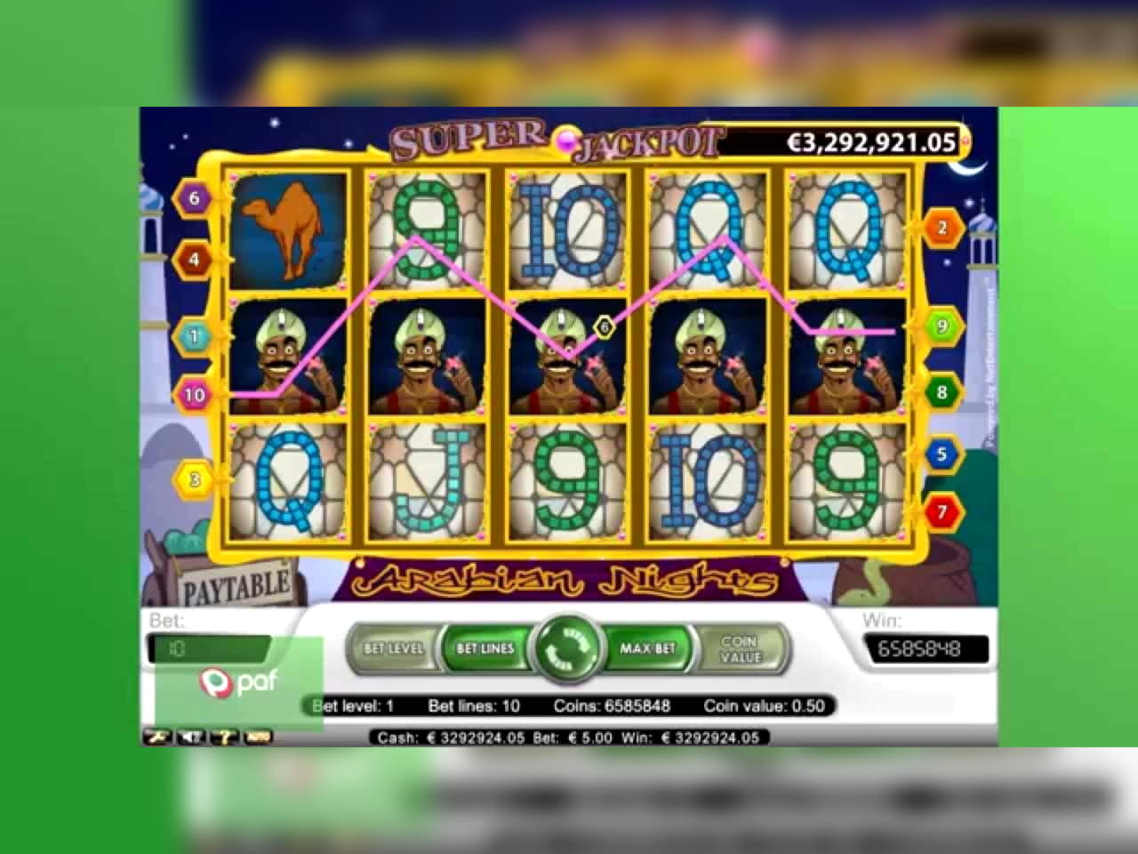 €3560 NO DEPOSIT CASINO BONUS at Casino Las Vegas