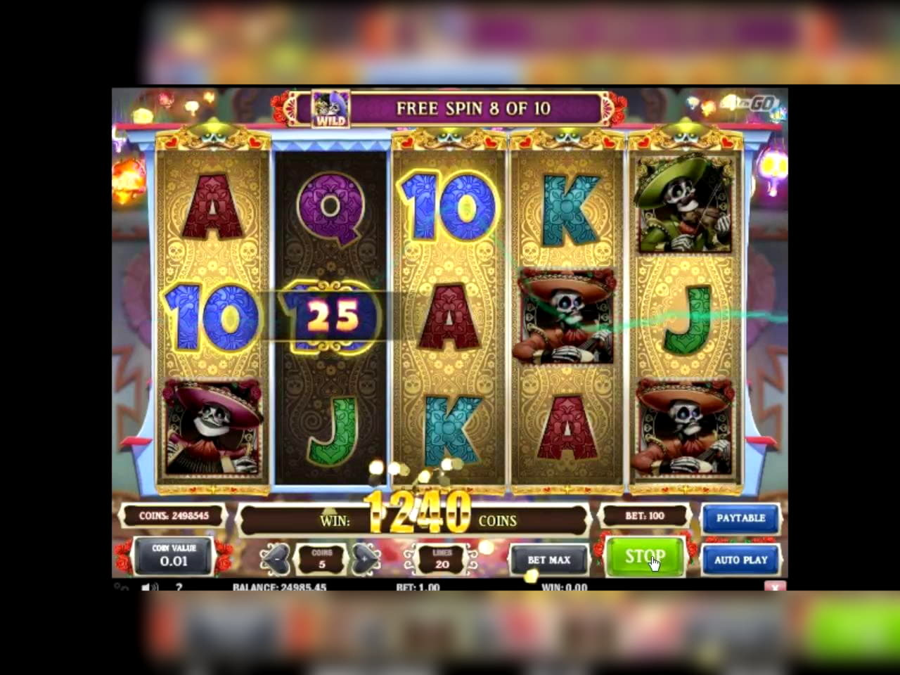 10 Free spins no deposit casino at bWin Casino