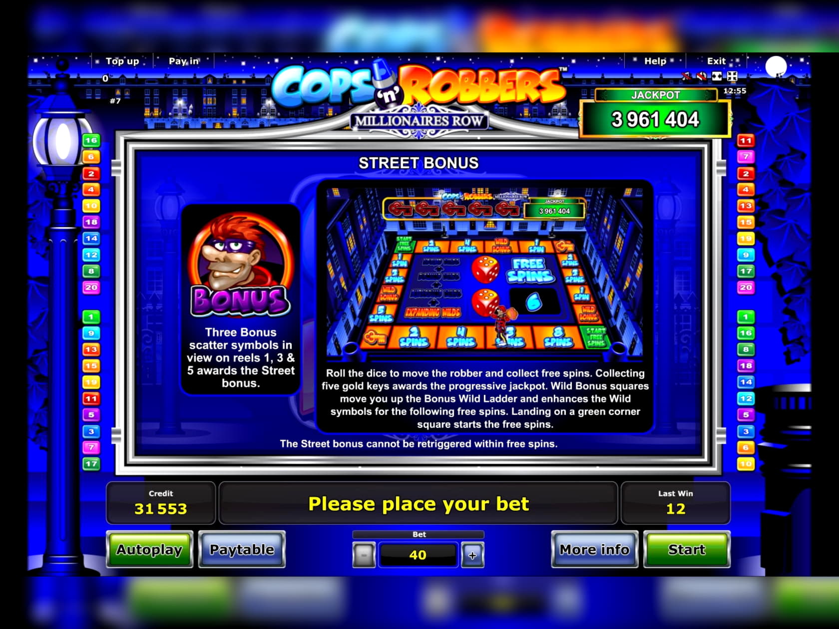 EURO 180 casino chip at Mobile Bet Casino