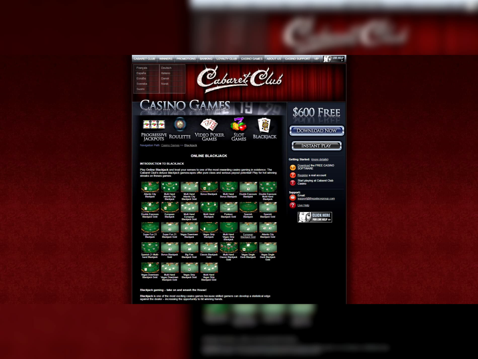 €905 no deposit at Mega Casino