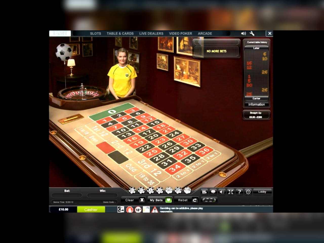 190 Loyalty Free Spins! at bWin Casino
