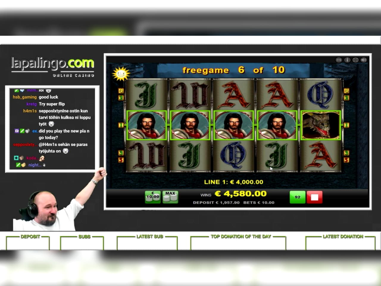 £905 Tournament at Casino Action