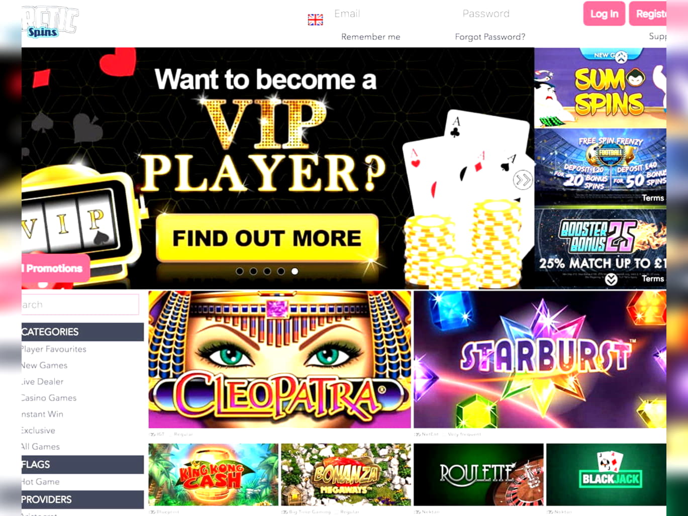 285 FREE Spins at Red Stag Casino