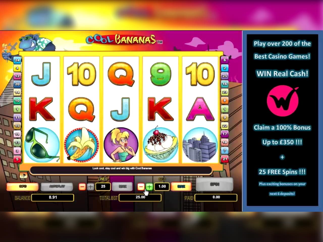 710% Casino match bonus at Finland Casino 