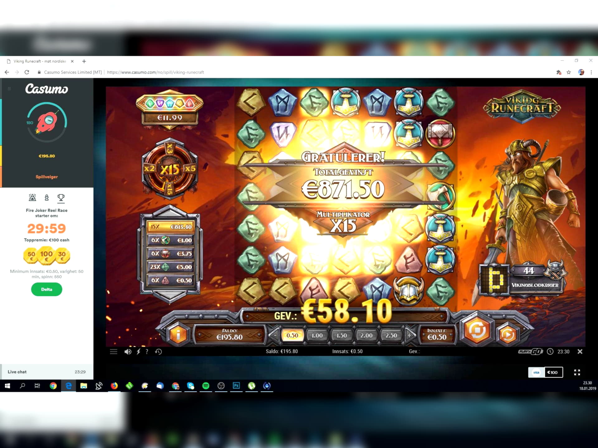 €650 No Deposit Bonus at Finland Casino 