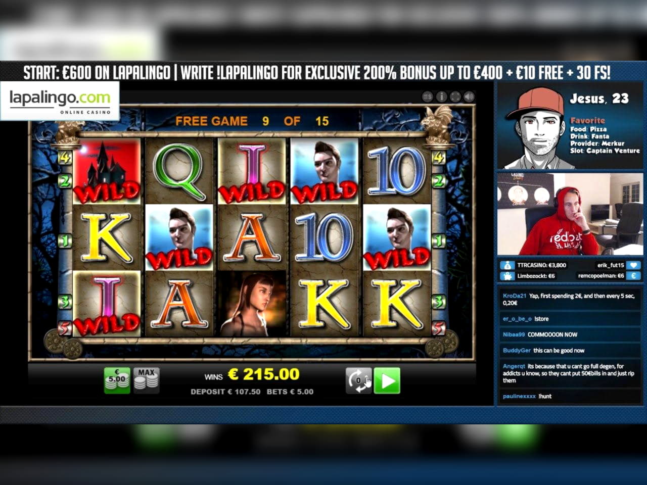 155 Free Spins no deposit casino at Villento Casino