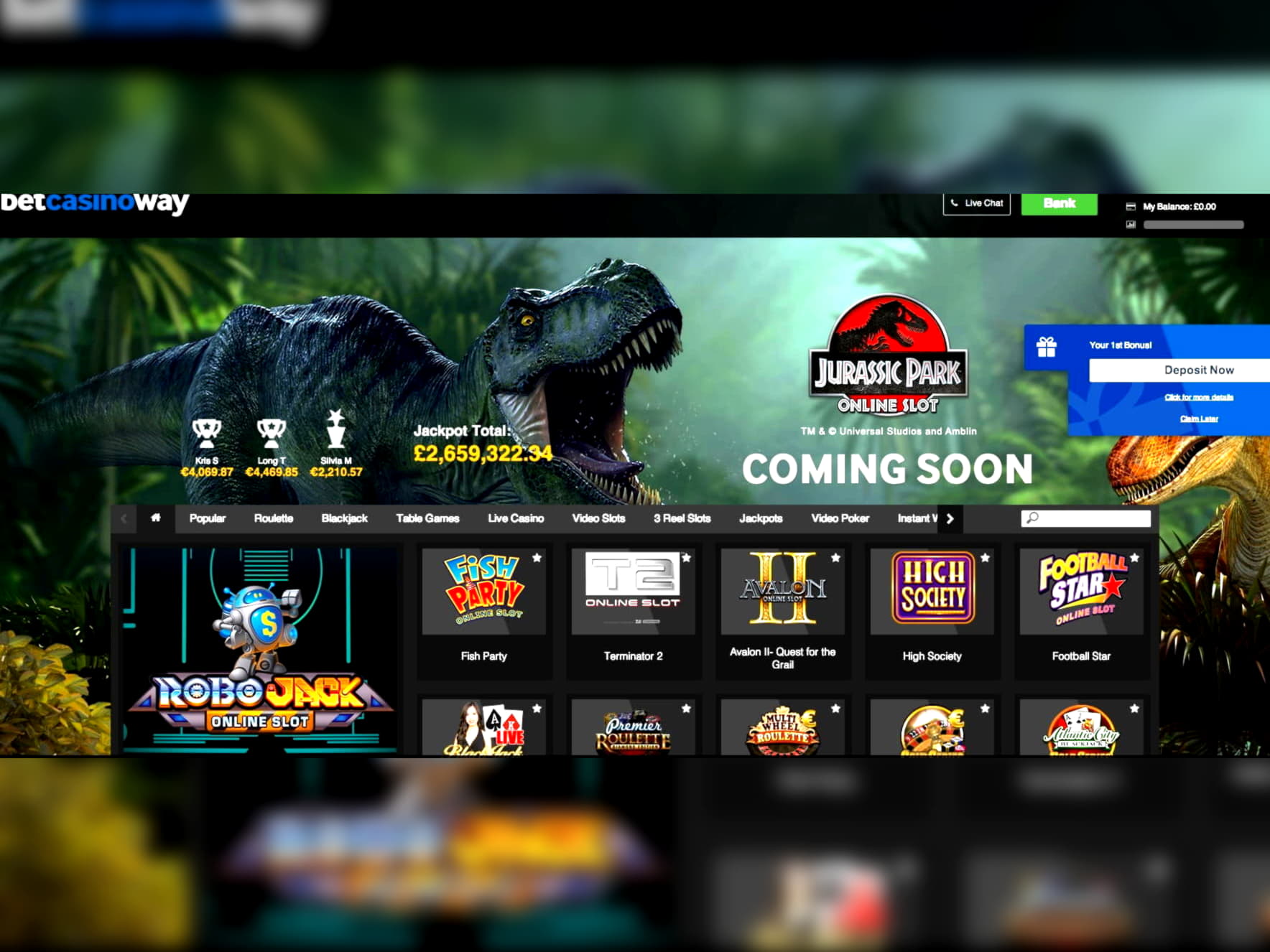 $2875 NO DEPOSIT BONUS at Challenge Casino