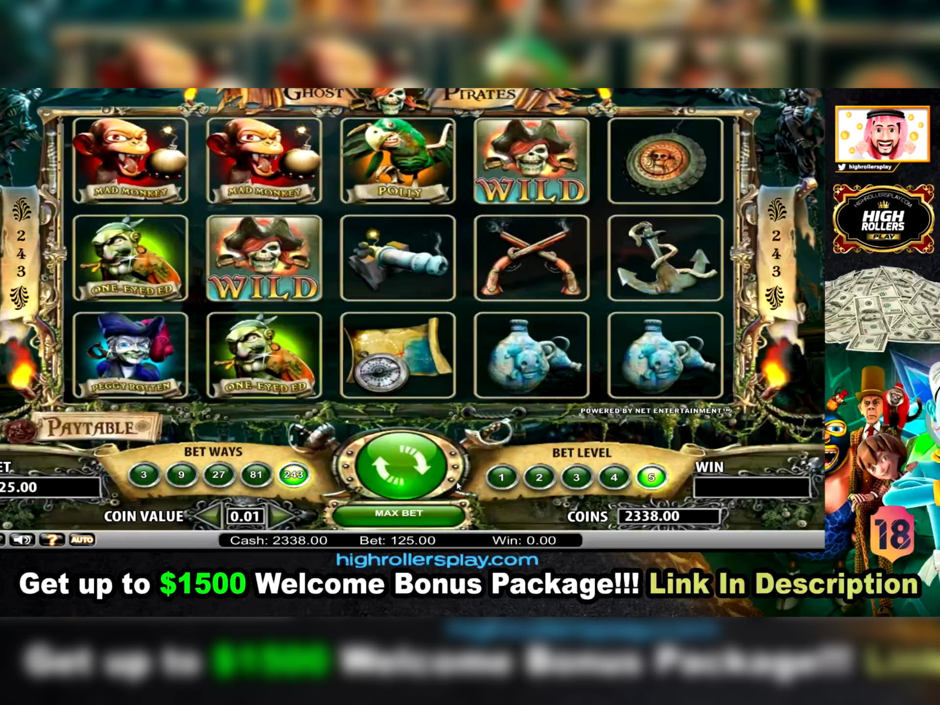 85 Free spins at Mobile Bet Casino
