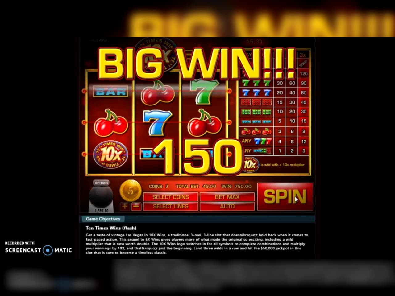 75 Free Spins no deposit at No Bonus Casino