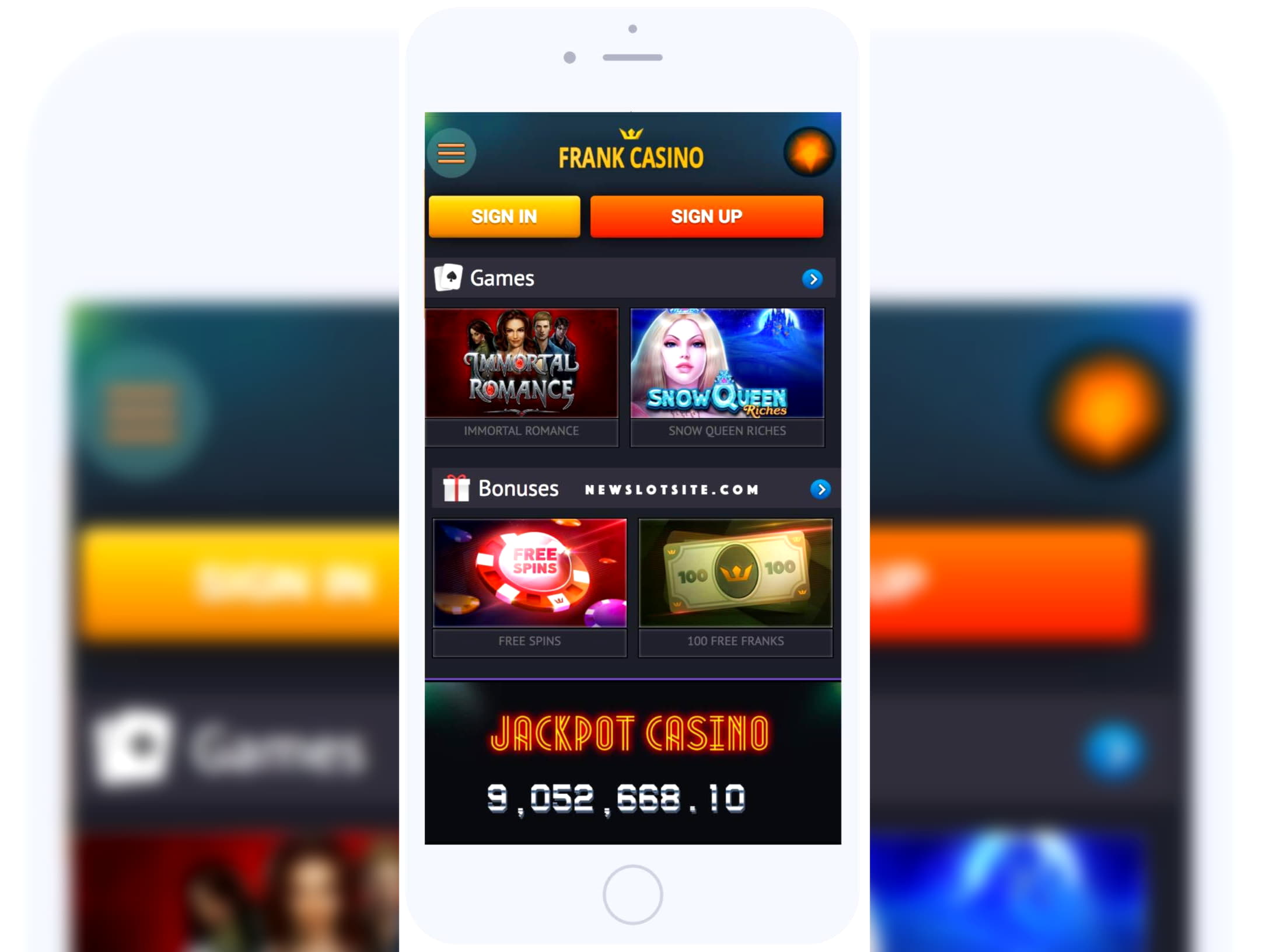 EURO 4435 No Deposit at Power Spins Casino