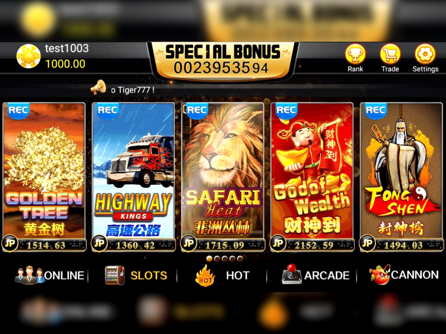 EUR 340 Daily freeroll slot tournament at Miamidice Casino