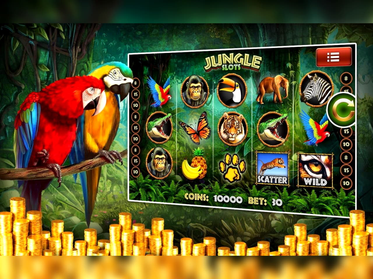 110 free spins no deposit casino at Win A Day Casino