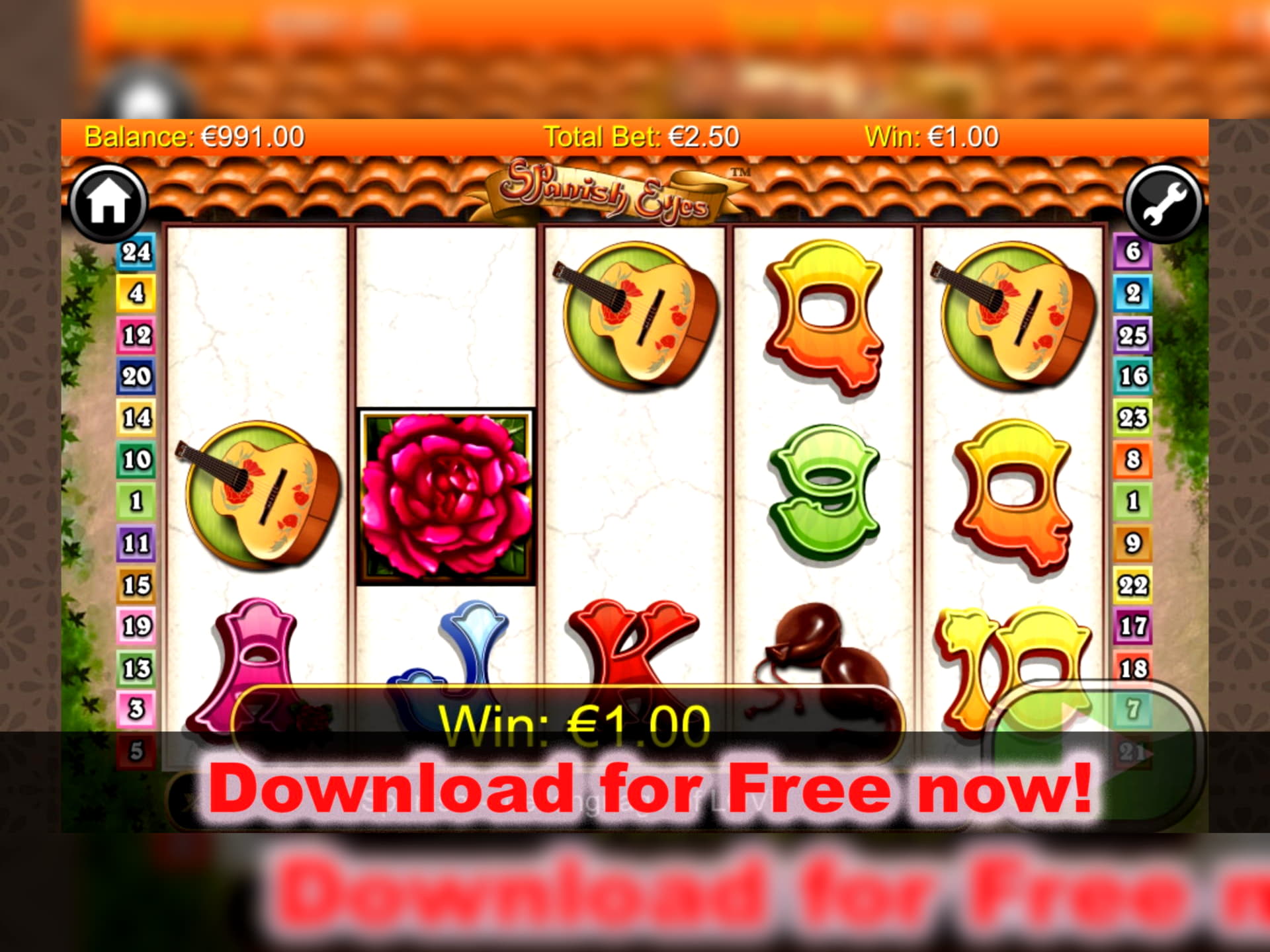 235 free spins at Villento Casino