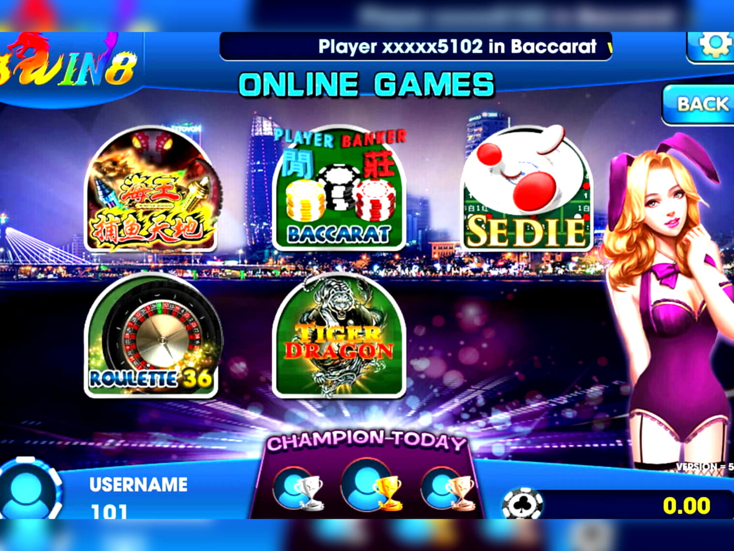EUR 105 Free chip at Villento Casino