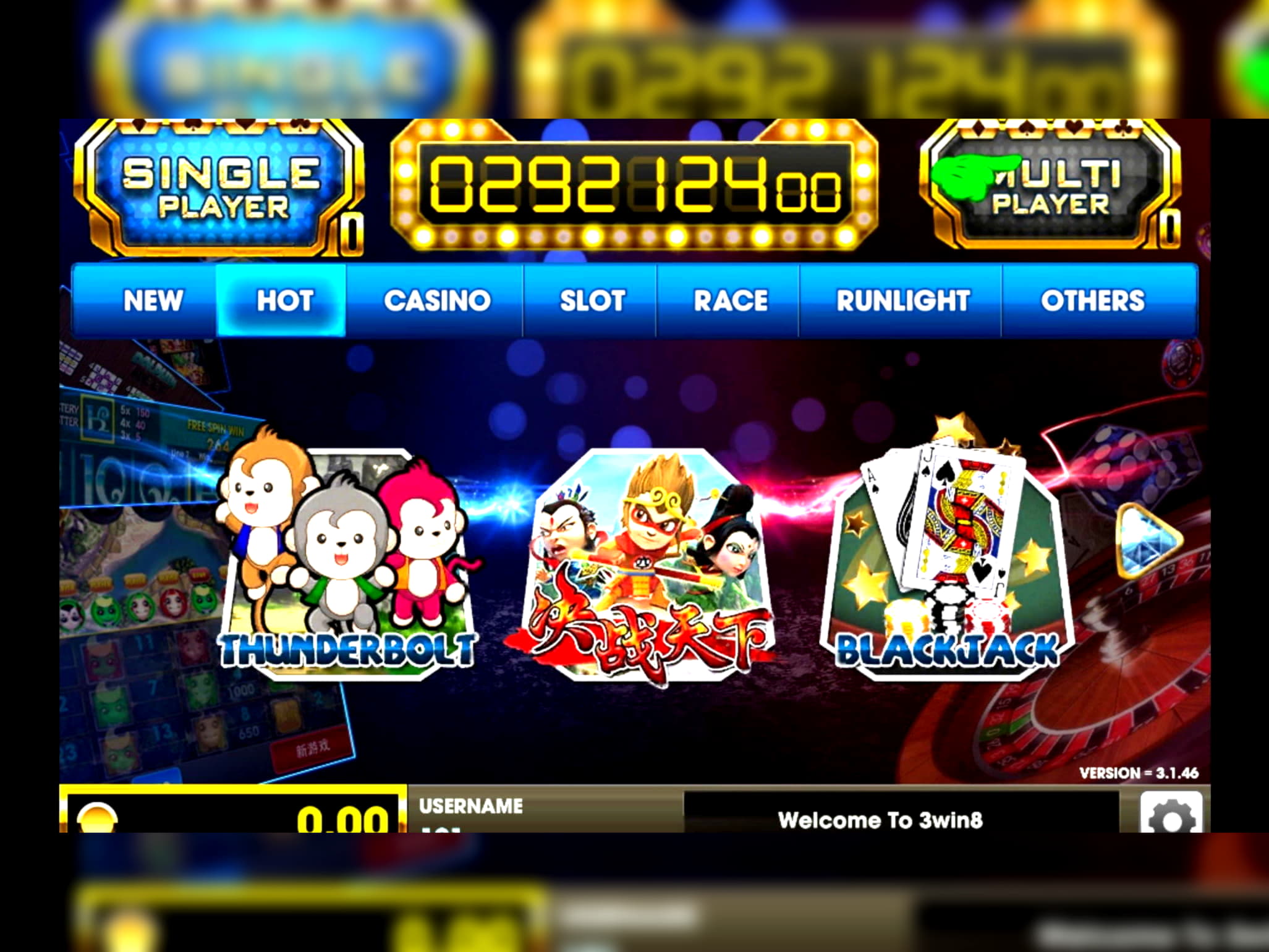 675% Match at a casino at Mega Casino