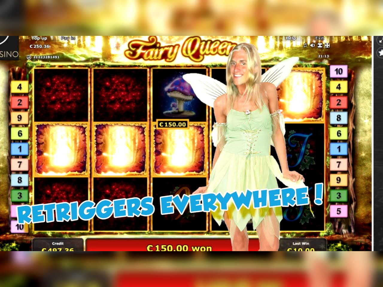 105 Free casino spins at Mobile Bet Casino
