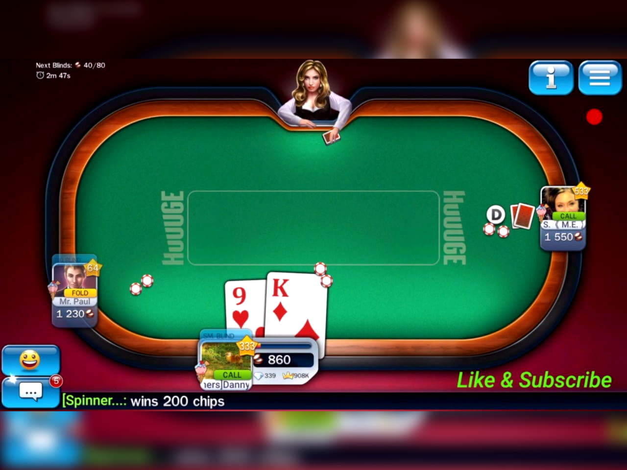 £700 free chip at bWin Casino