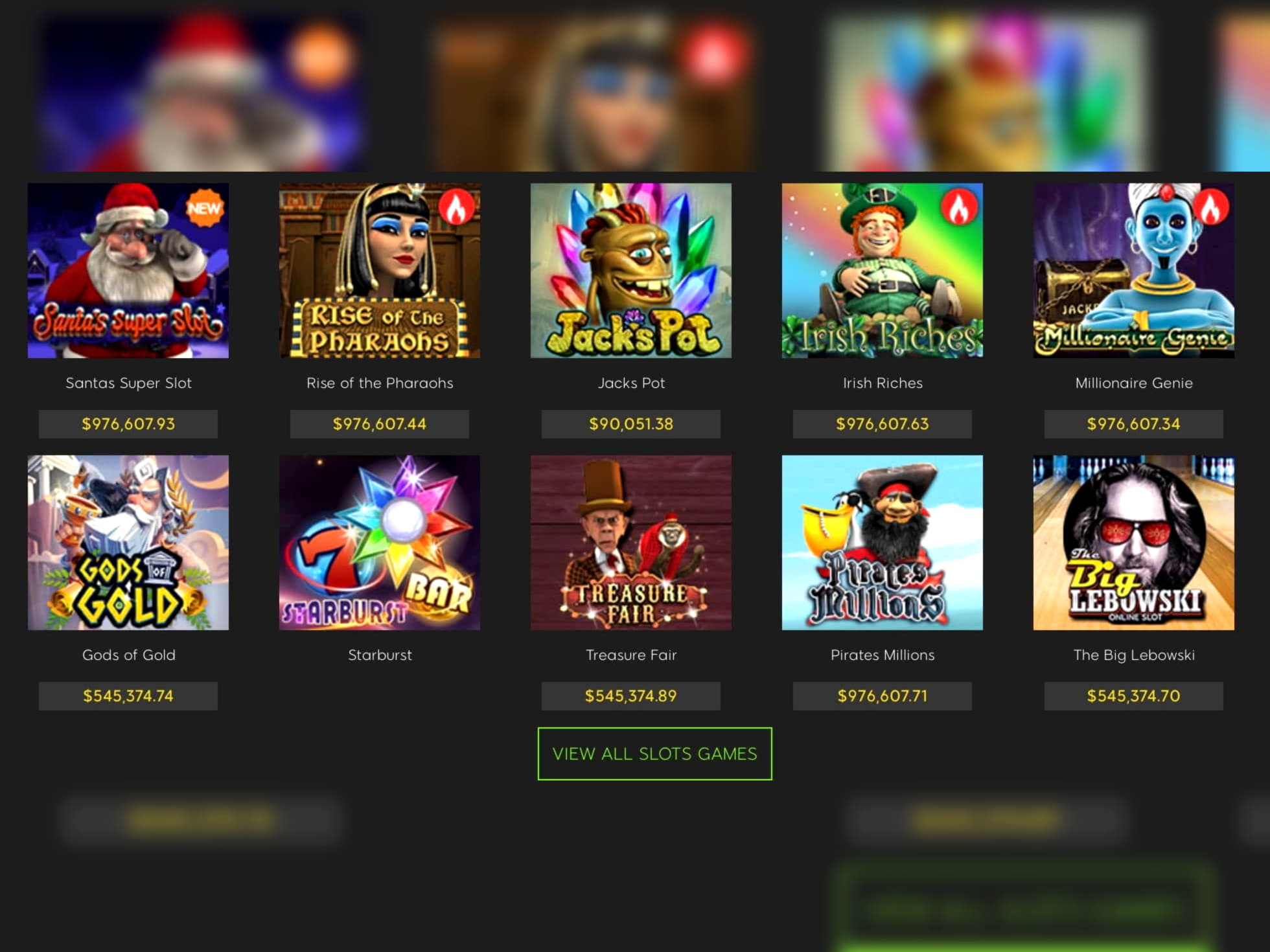 970% Match bonus at No Bonus Casino