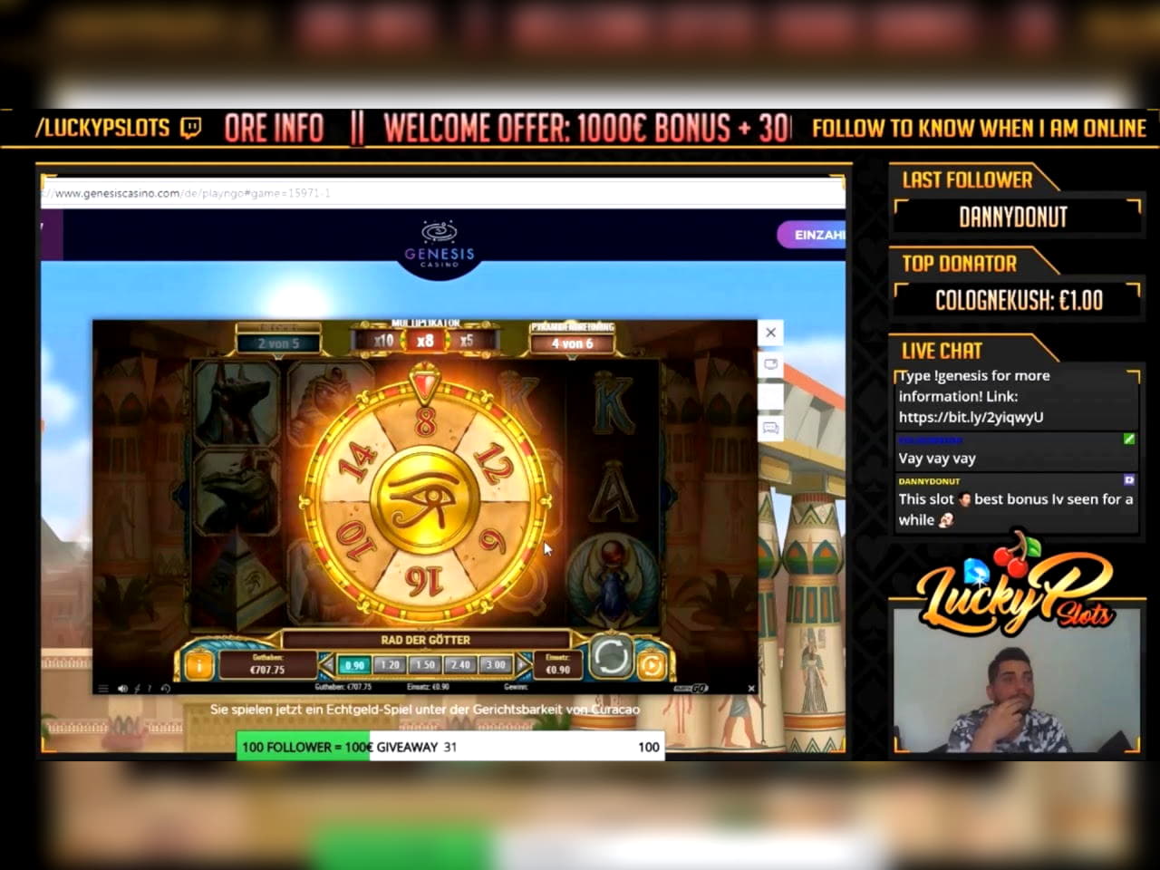 €520 Free casino chip at No Bonus Casino