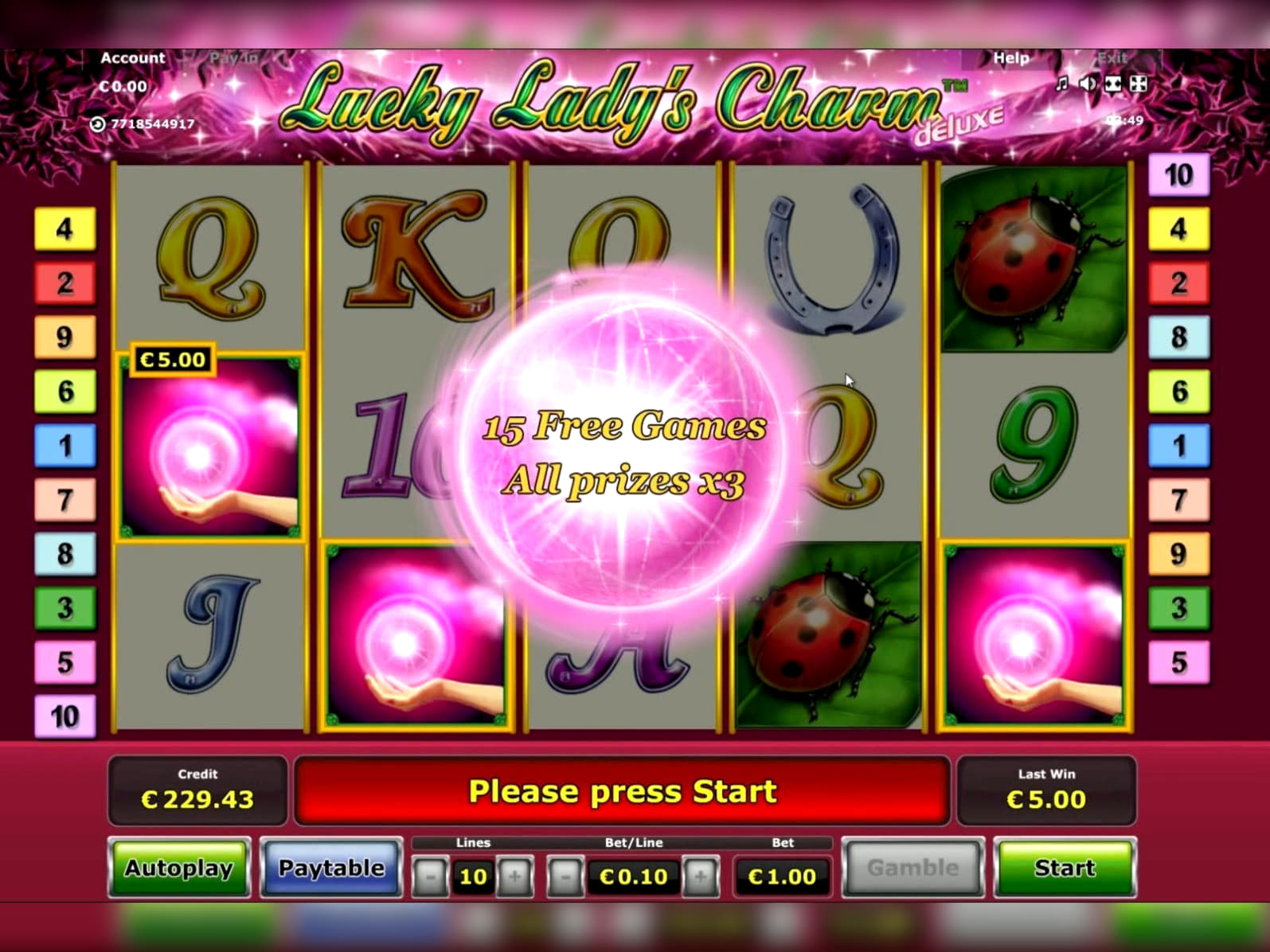 $710 Free Casino Tournament at Mansion Casino