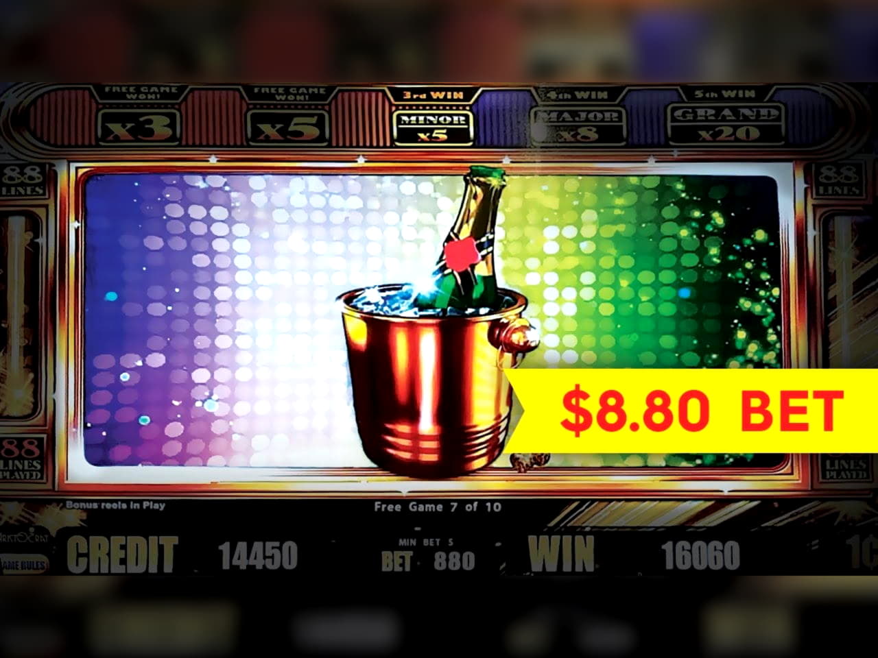 11 free casino spins at Casino Cruise