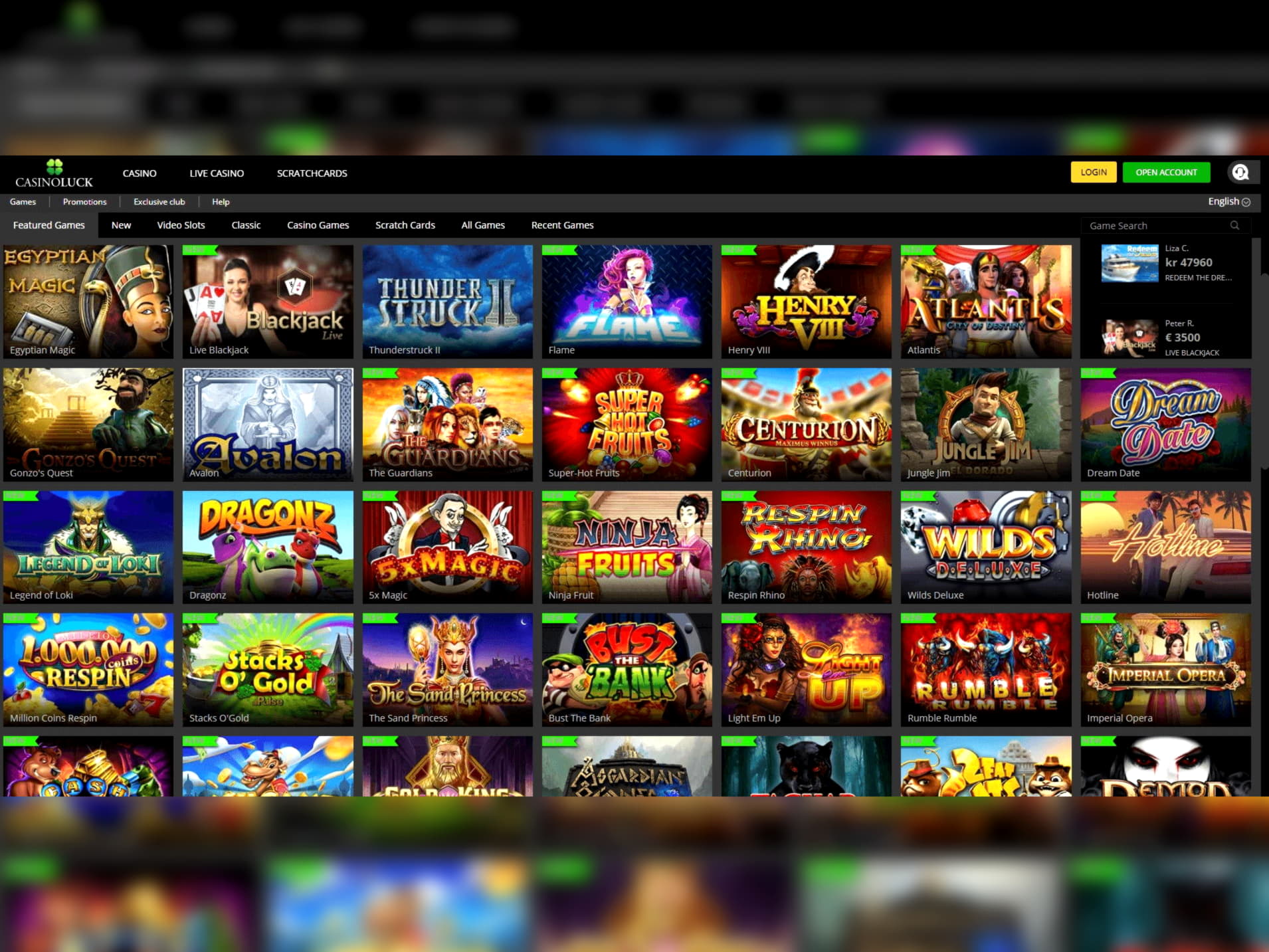 150 free spins at Casino Action
