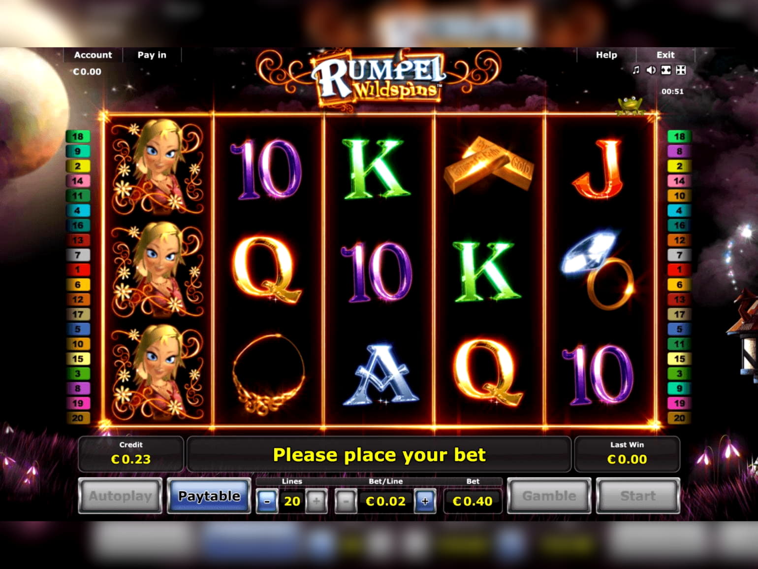 Eur 650 Free chip casino at Casino Las Vegas