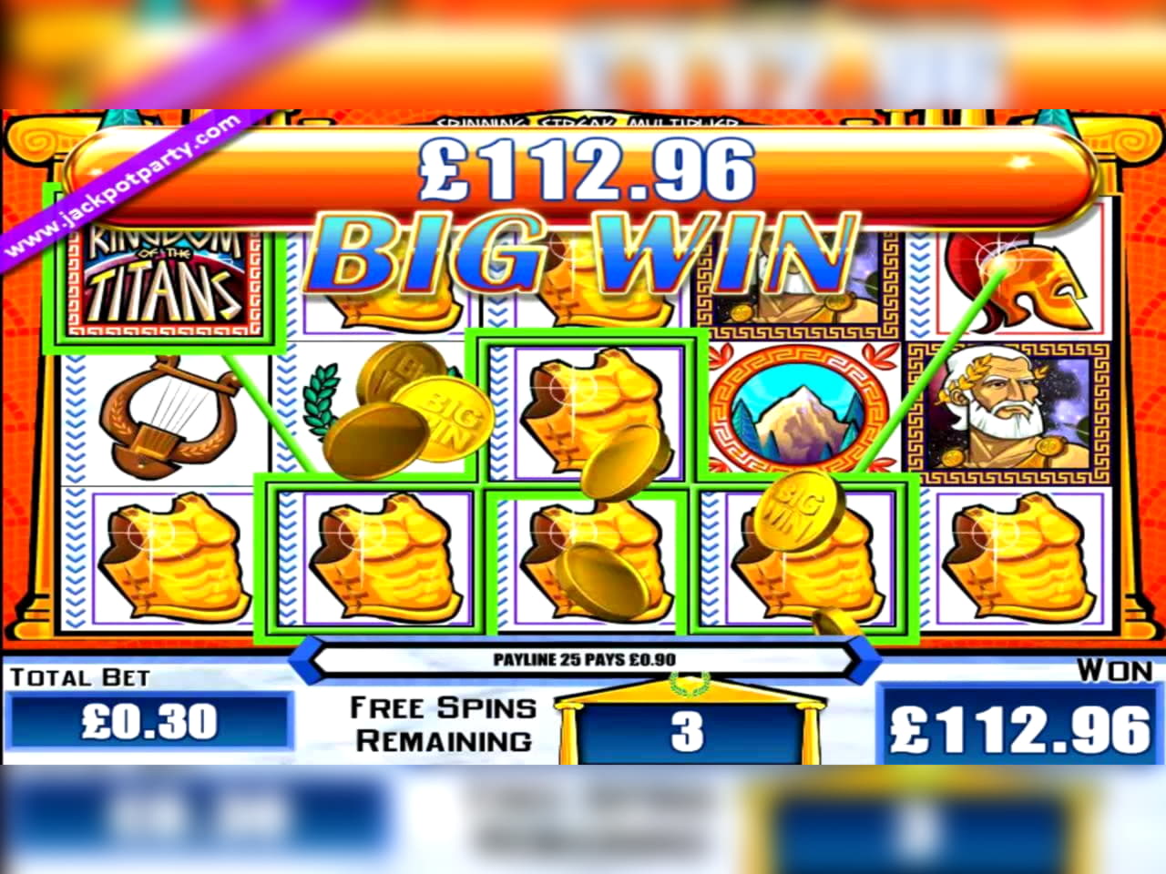 215 Free Spins no deposit casino at Superior Casino