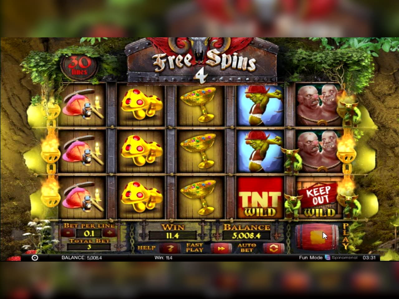 190 Free spins no deposit at Red Bet Casino