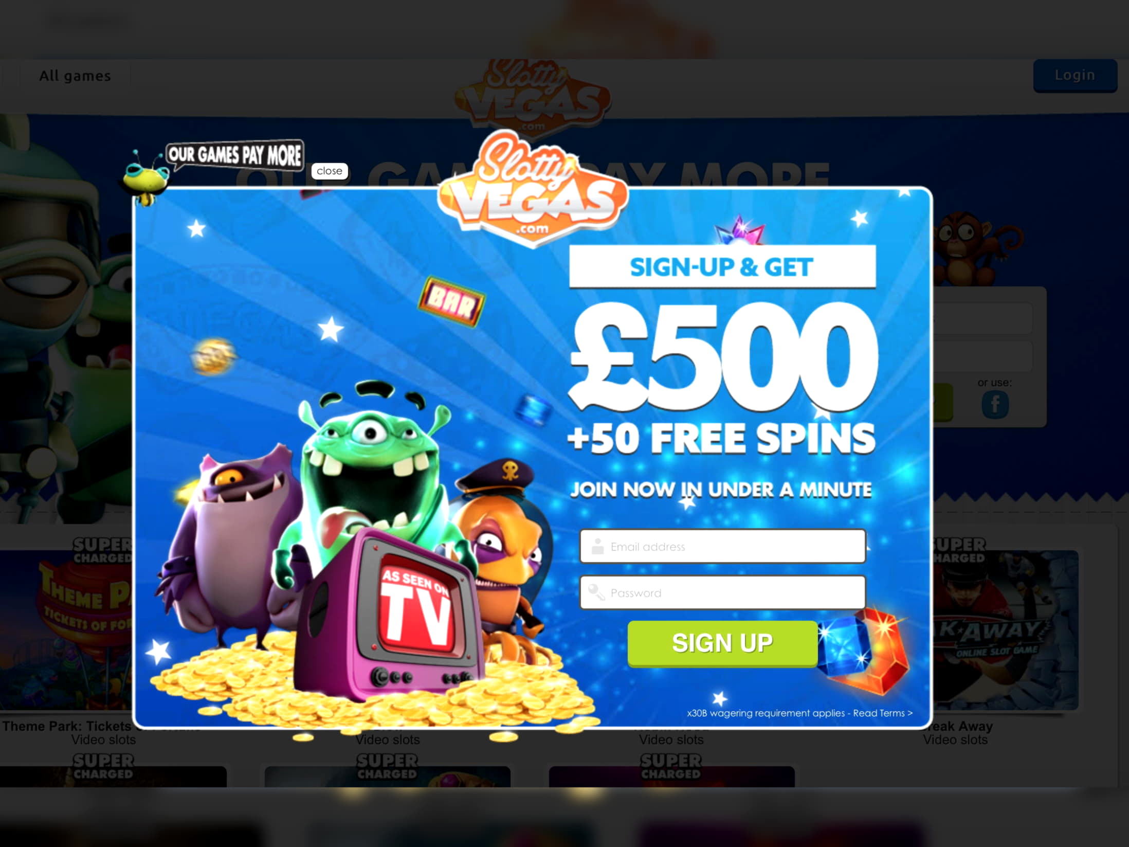 EURO 400 FREE Chip Casino at Red Stag Casino