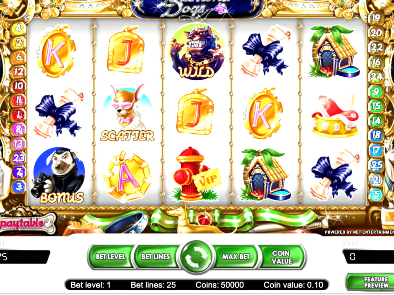 €250 casino chip at Mansion Casino