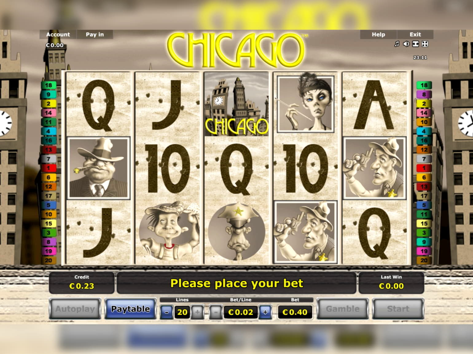 $320 NO DEPOSIT at bWin Casino