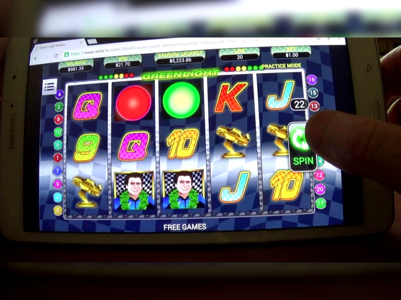 205 free casino spins at bWin Casino
