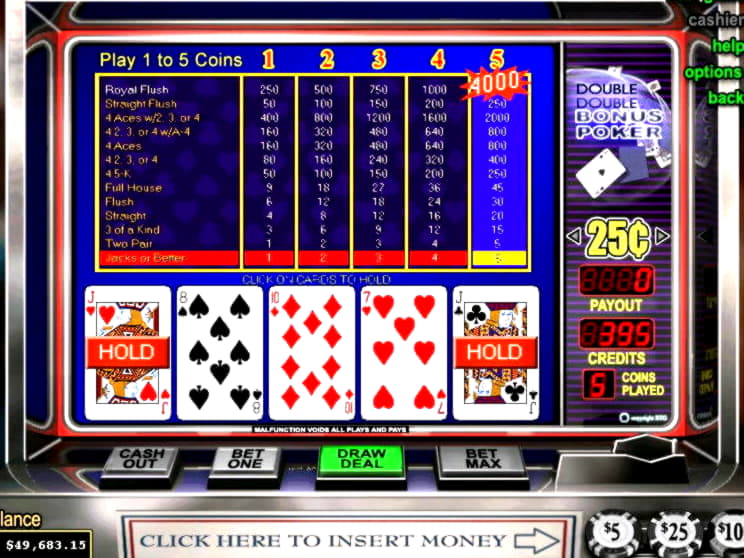 595% First deposit bonus at Win A Day Casino