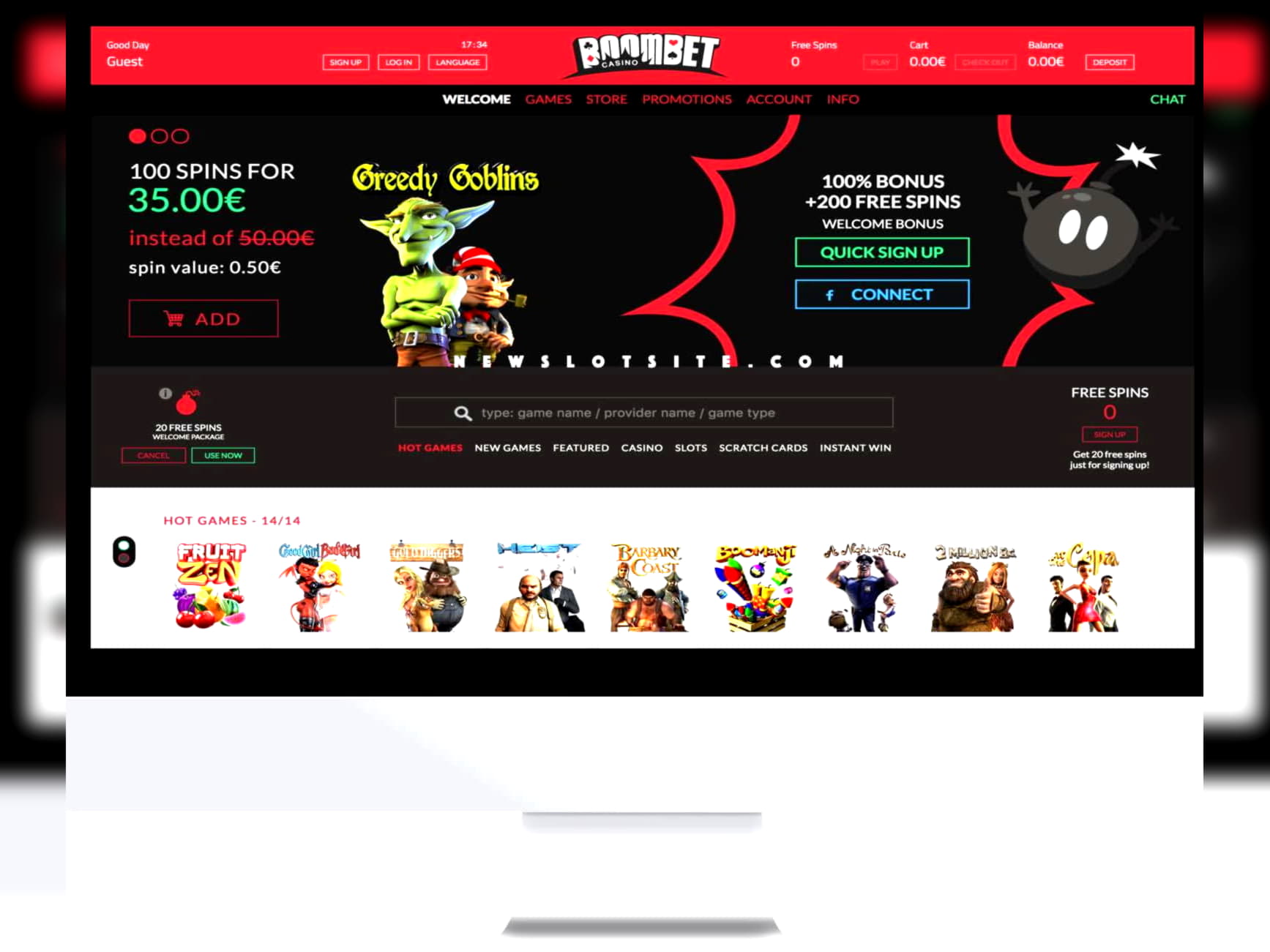 €695 Free Casino Chip at Win A Day Casino
