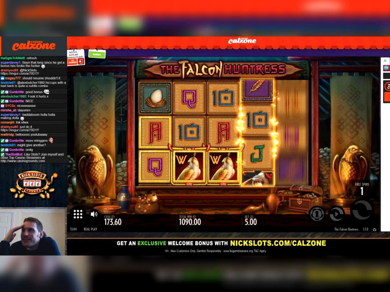 155 free casino spins at Emu Casino