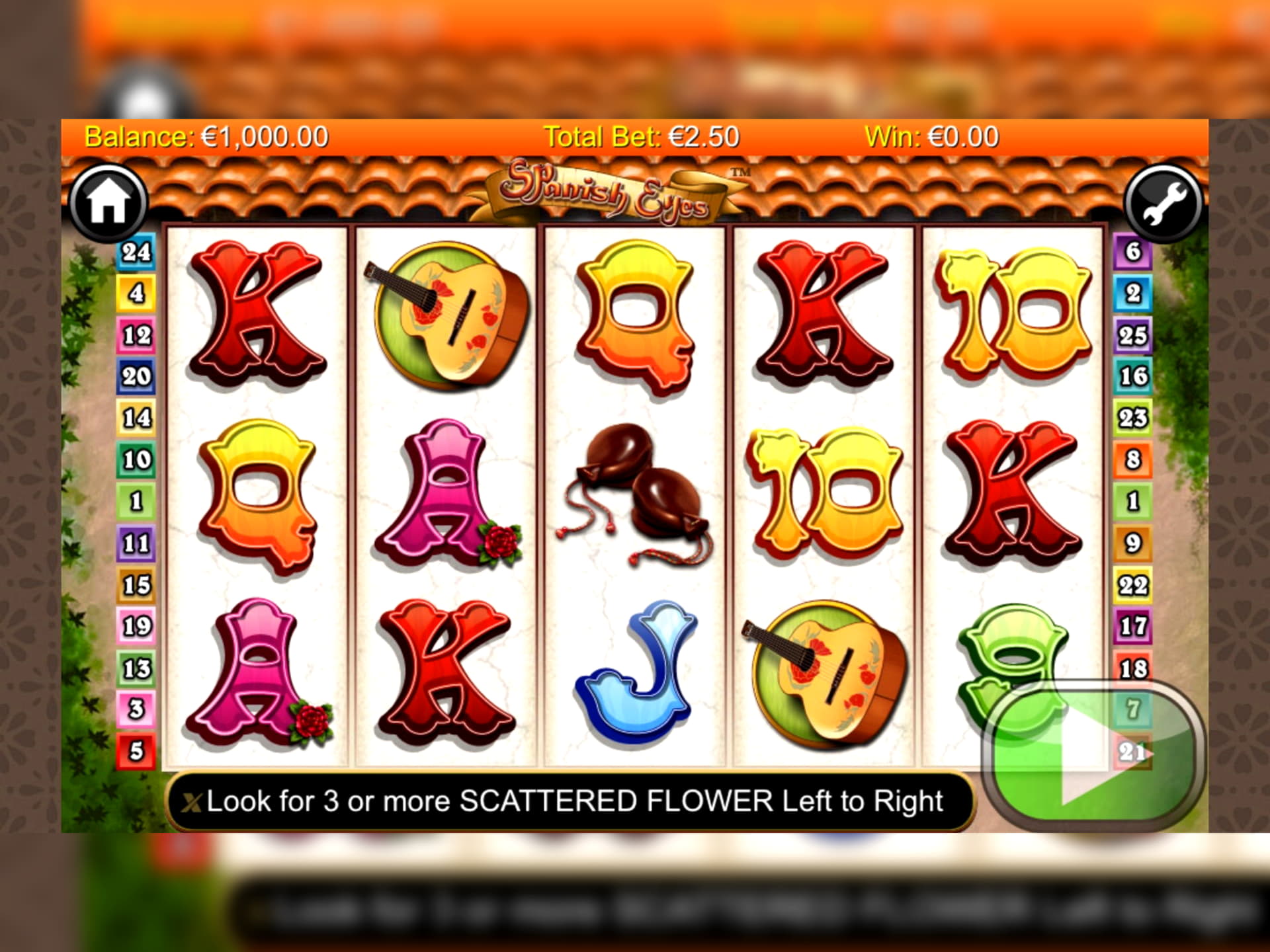 €1270 No deposit at Estonia Casino 