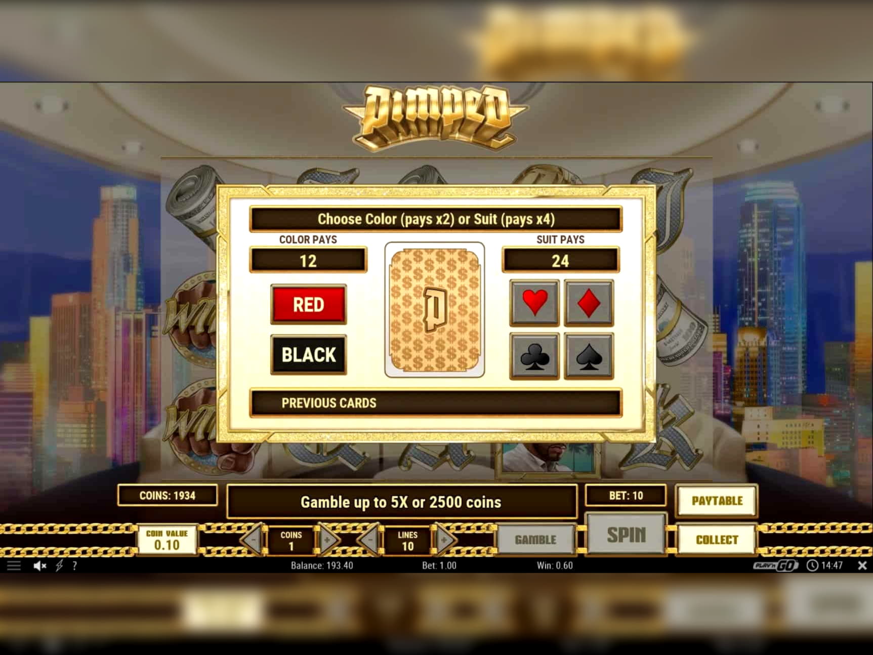 EUR 1190 No deposit bonus casino at BranGo Casino